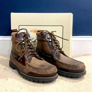 Brown Leather Boot